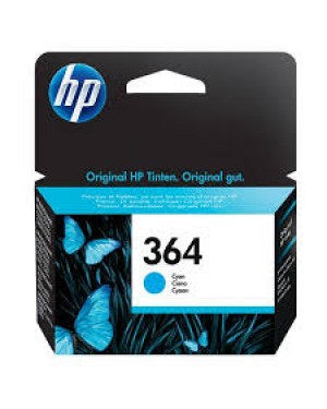Cartuccia HP serie 364 Ciano compatibile